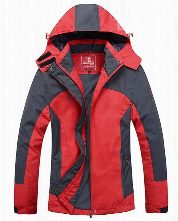 Windproof Thermal Hooded Abrasion-resistant Outdoor Women Jacket