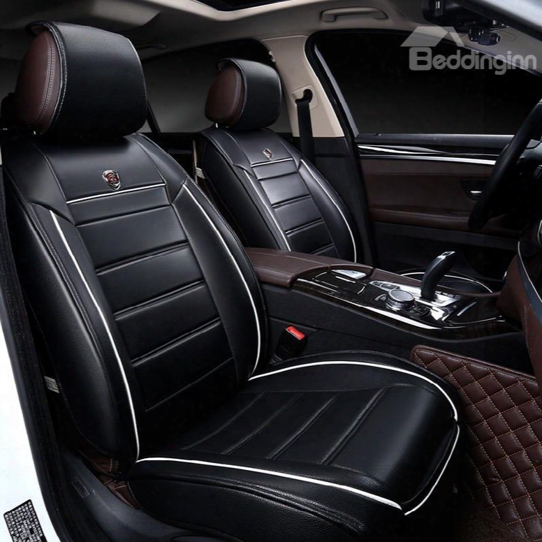 Beautiful In Colors Delicate Pure Genuine Leather Universal Car Seat Cover
