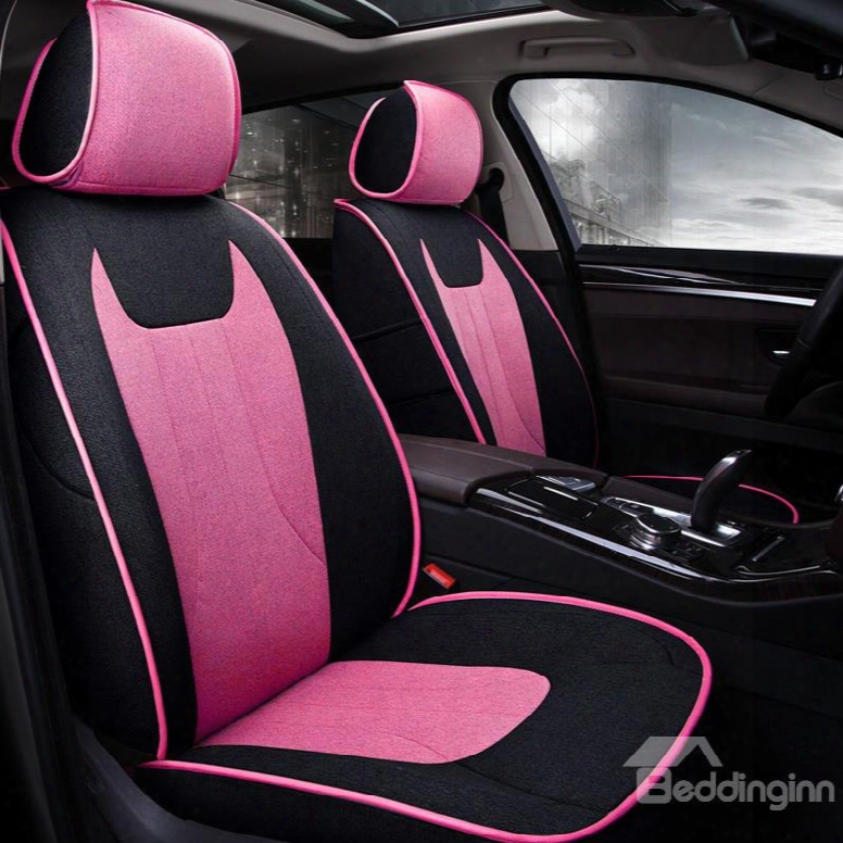 Comfortable Design Contras Ting Color Design Custom Fit Car Seat Cover