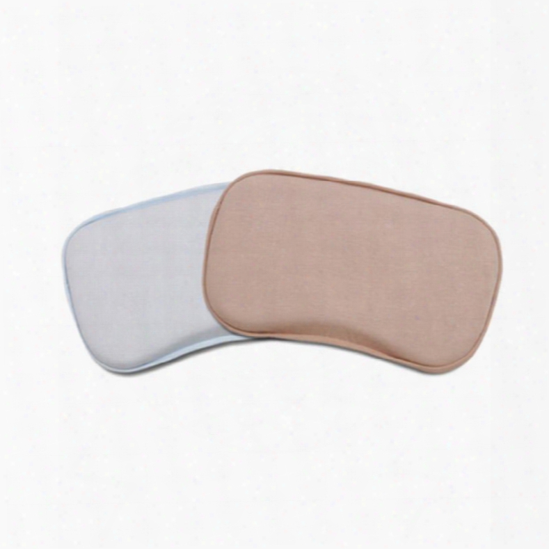 Ergonomic Prevent Flat Head Memory Foam Filled Rectangular Pure Color Baby Pillow