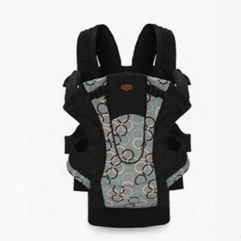 Four Pposition Nylon Simple Style Black Baby Sling Carrier