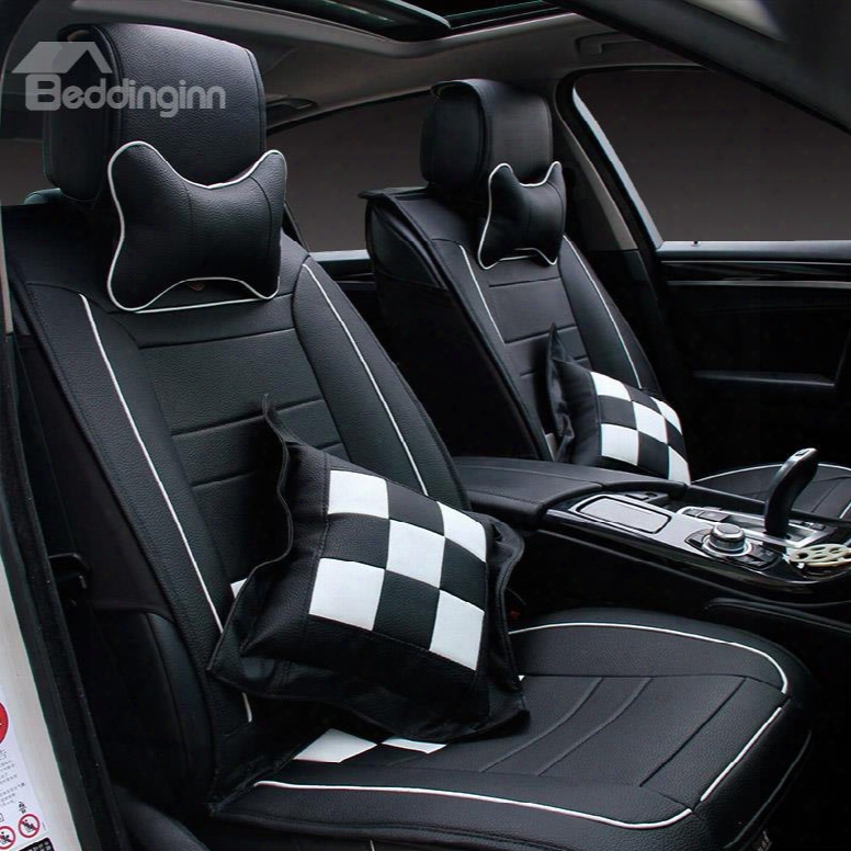 Luxurious Skillful Manufact Ure Beautiful Color Genuine Leather Car Seat Cover