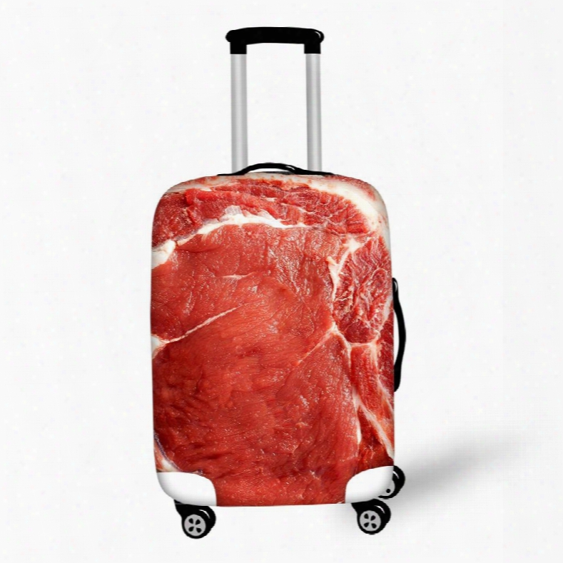 Meat Flag Waterproof Stretch18-30 Inch 3d Printed Luggage Protector Covers