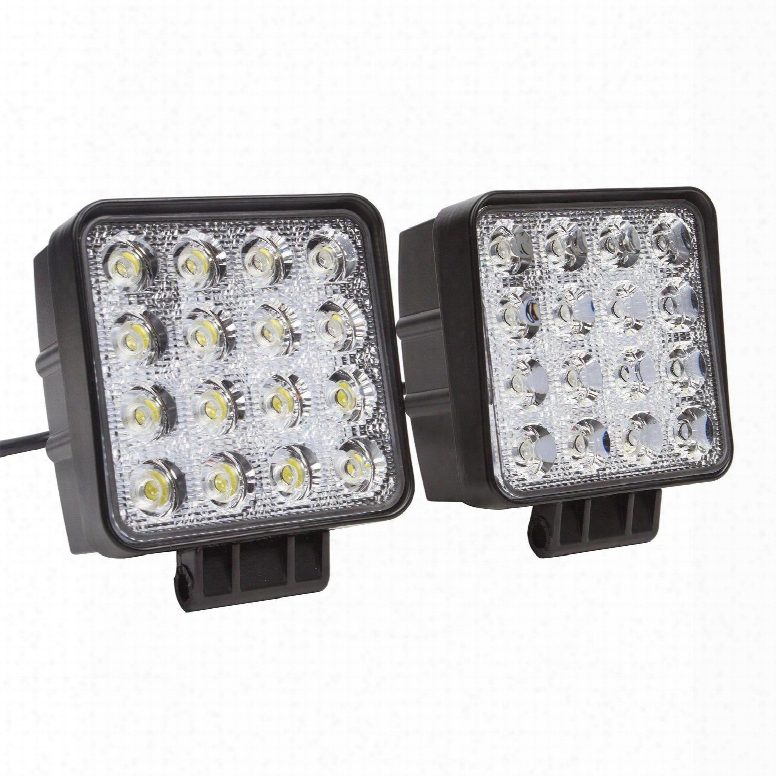 Multifunctional 48w Led Work Light For Camping Construction And Various Outdoor Activities 2pcs