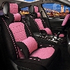 Girly Bright Contrast Color Design Durable PET Material Universal Five Car Seat Cover