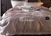 Solid Fresh Pink Princess Style Silky 4-Piece Bedding Sets/Duvet Cover