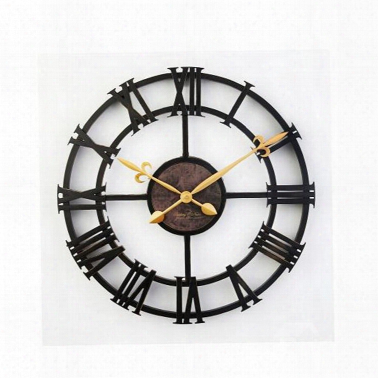 16 Inches European Style Retro Roman Numerals Design Wall Clock