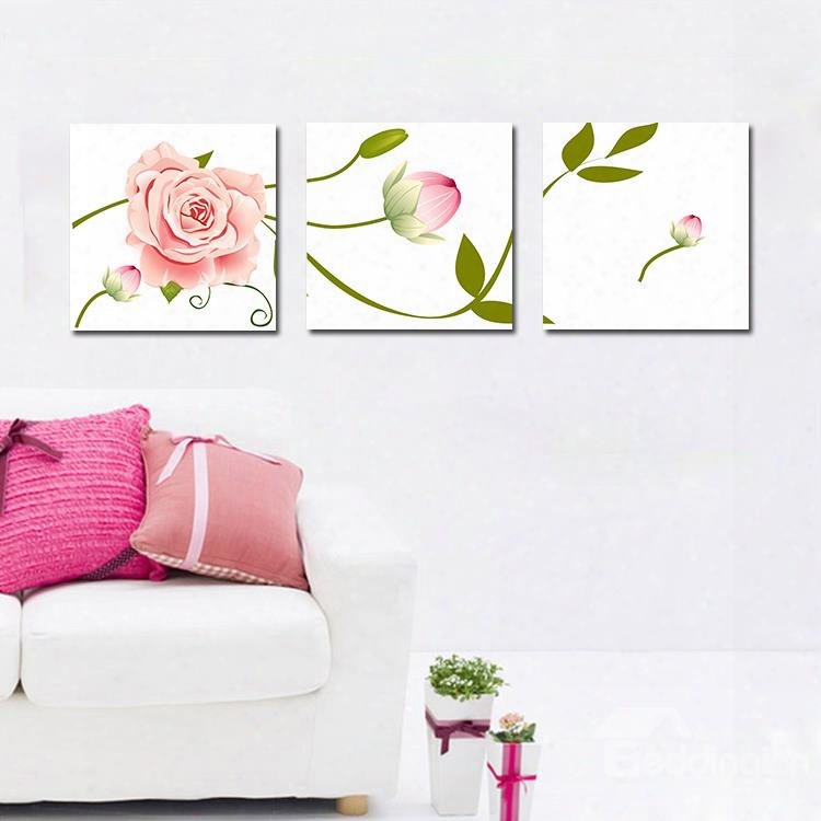 Elegant Blooming Flowers Film Art Wall Prints