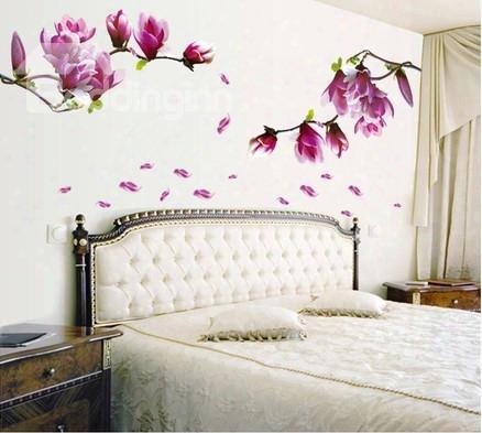 Fancy And Lovely Mangnolia Exemplar Wall Stickers