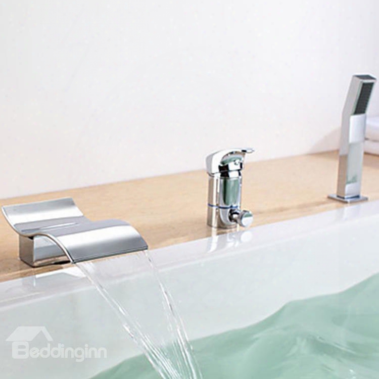 High Quality Widespread Wat Erfall Bathtub Faucet