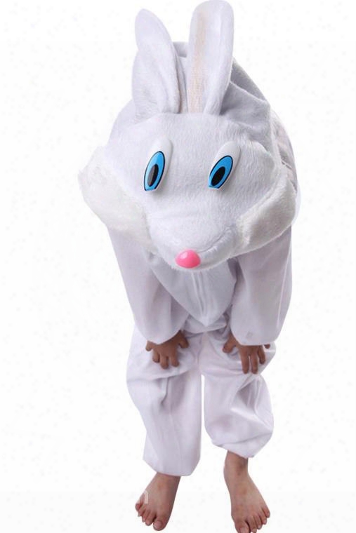 Hot Selling Fancy Cute White Rabbit Costume