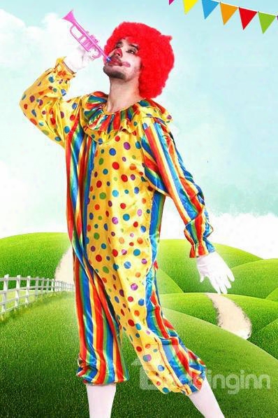 New Arrival Fancy Cute Clown Pattern Costume