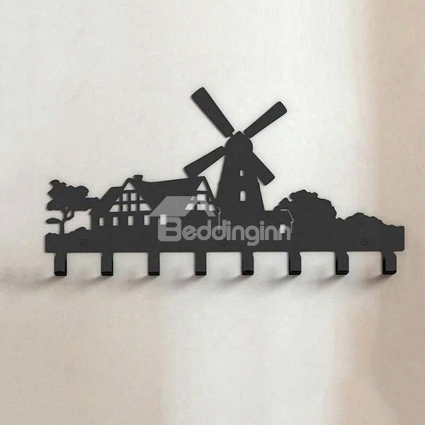 New Arrival Farm Scenery Style Stainless Steel Hook