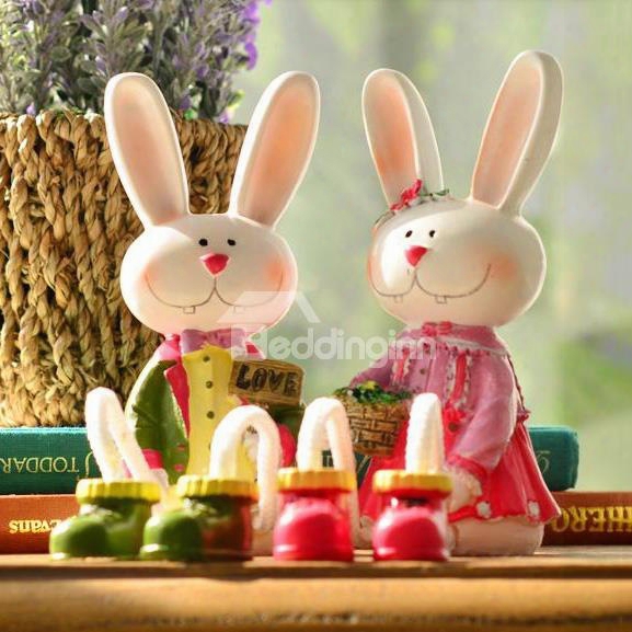 Popular Fantastic Resin Lovely Rabbit Suspending Doll