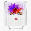 Aesthetic Gorgeous Fashion Girl Polyester Shower Curtain