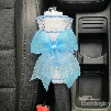 Rural Style Floral With Light Lace Design Hand Brake Cover