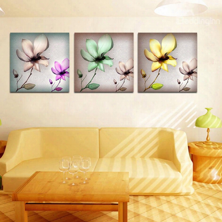 Quality Elegant Flowers Film Art Wall Prints