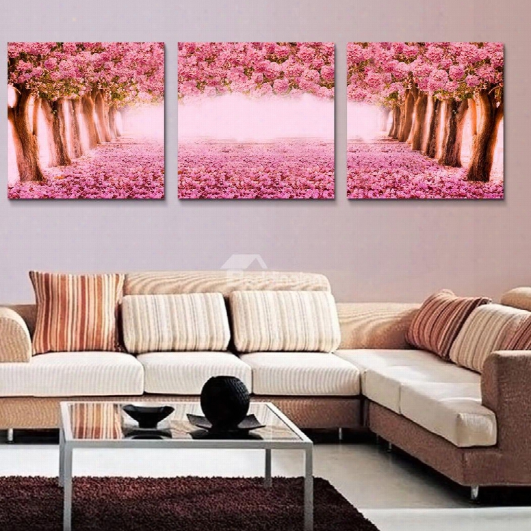 Romantic Popular Beautiful Flower Tree Film Art Wall Prints