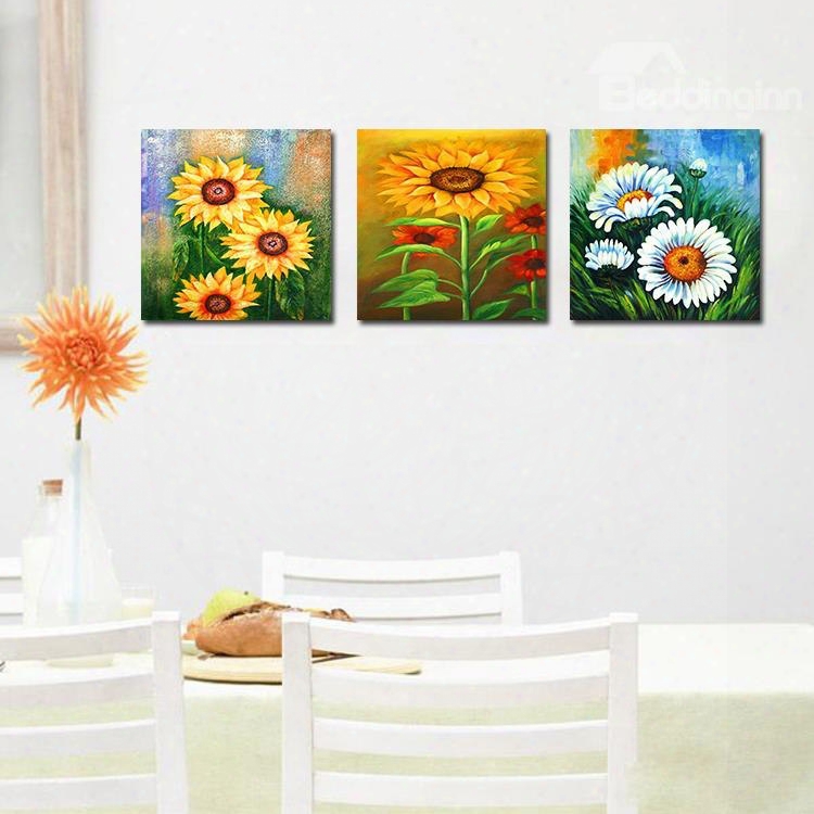 Shiny Beautiful Flowers Film Art Wall Prints