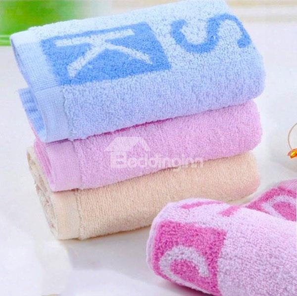 Wonderful Fashion Alphabetd Esign 100% Cotton Towel