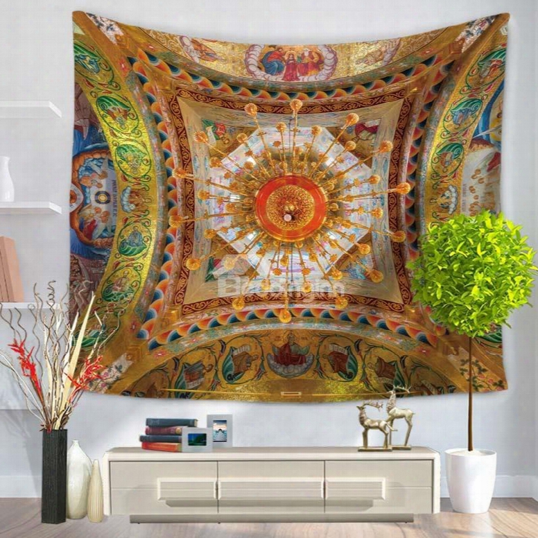 Ancient Murals Bohemia Pattern Ethnic Style Decorative Hanging Wall Tapestry
