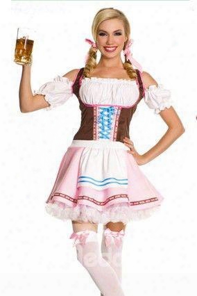 Cute And Professional Beer Festival Waitress Costume