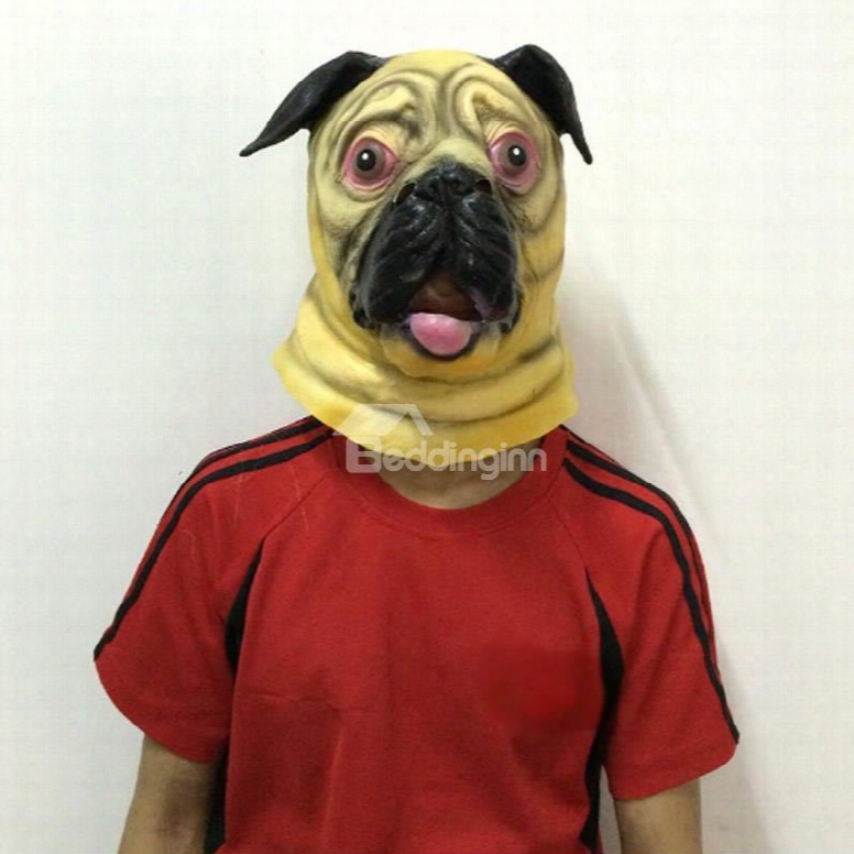 Dog Design Funny Cosplay And Party Prop Mask