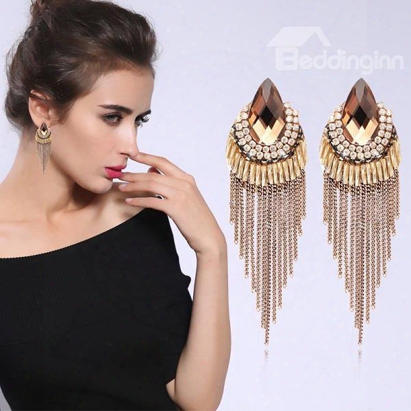 Elegant Fashion Tassel Earring Birthday Gift