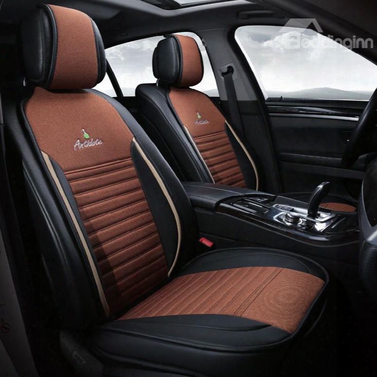 High Resilience Lustrous Soft And Antislippery Universal Car Seat Covers