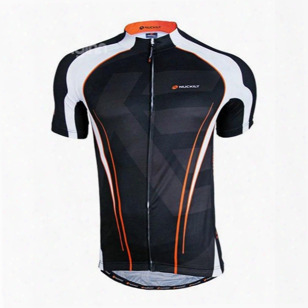 Male Black Quick-dry Road Bike Jersey Breathable Full Zipper Cycling Jersey