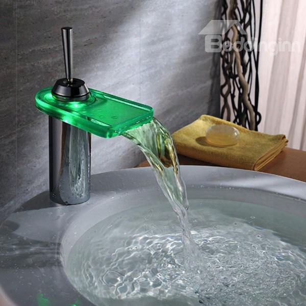 New Arrival Amazing Led Color Changing Bathroon Sink Faucet