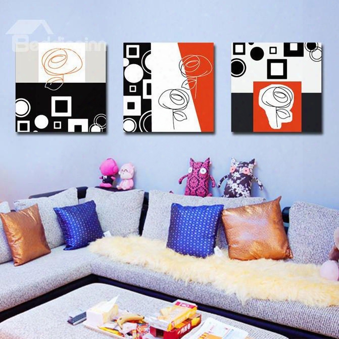 New Arrival Special And Distinctive Geometric Figure Canvas Wall Prints