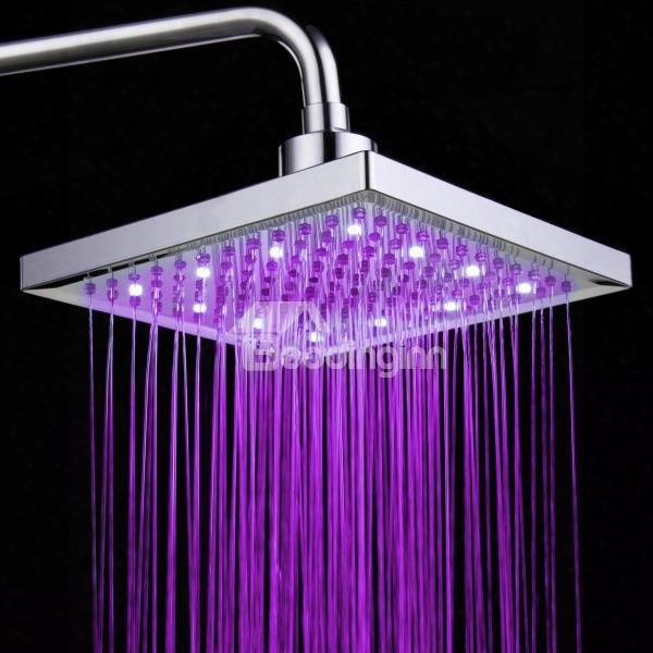 New Style Luxurious Shower Head With Color Changing Led Light