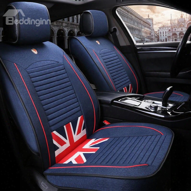 Supper Cost-efficient Durable Flax Material Universal Car Seat Covers