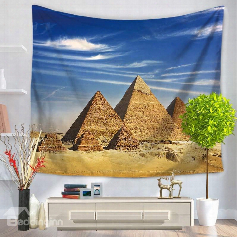 World Wonders The Pyramids Of Egypt Decorative Hanging Wall Tapestry