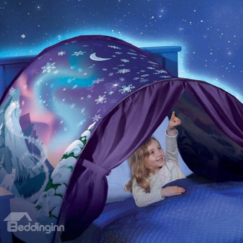 Great Gifts For Kids Pop Up Bed Tent Galaxy Starry Sky Dream