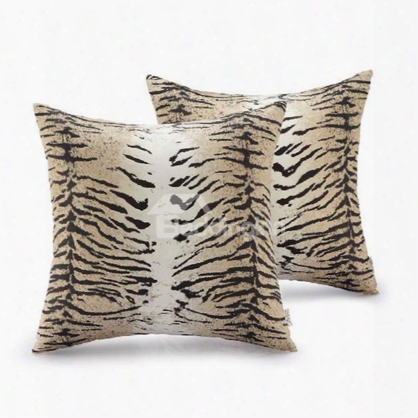 Creative Tiger Stripes Pattern Design Car Pillows