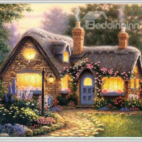 European Style Dream House 1-piece Diy Diamond Sticker