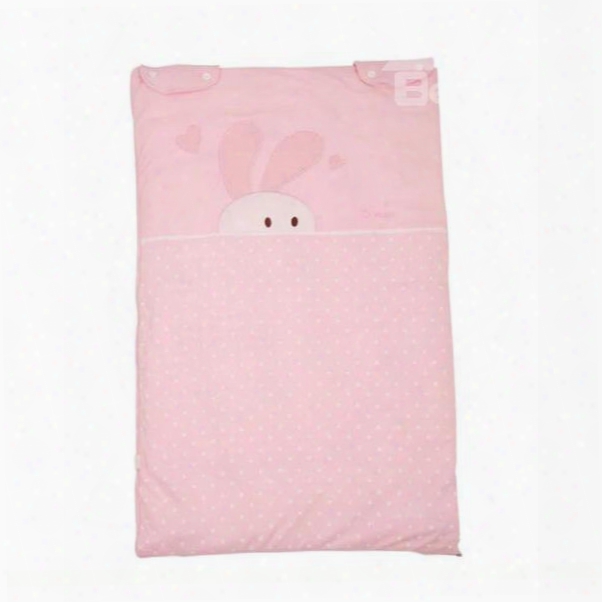 Fantastic Adorable  Rabbit Stars Pink Baby Sleeping Bag