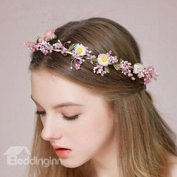 High Quality Handmade Delicate Flower Crown