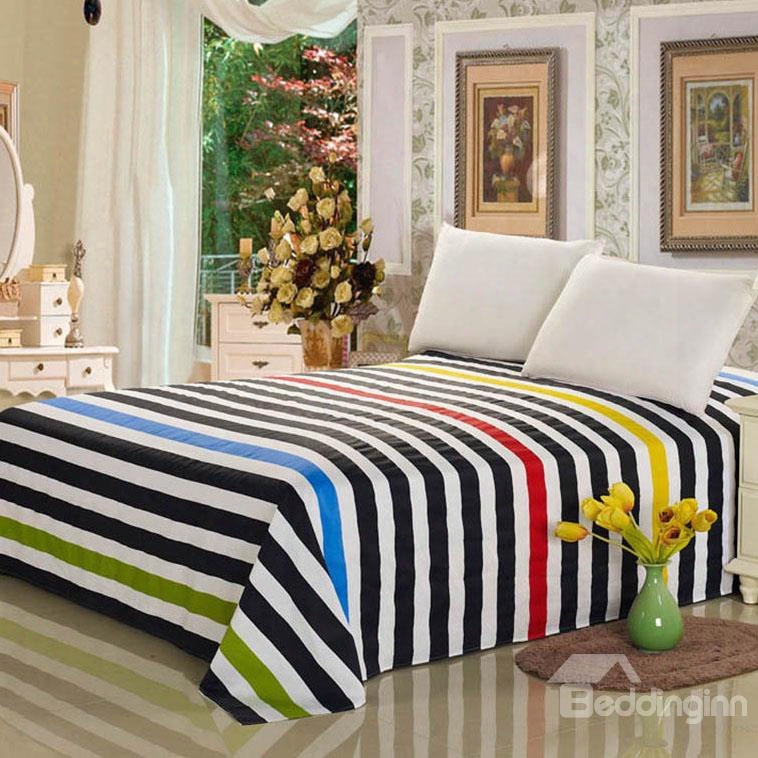 High Quality Zebra Stripes Pattern Cotton Stripe Sheet