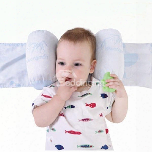 â€␹natural Bamboo Charcoal Baby Pillow Prevent Flat Head