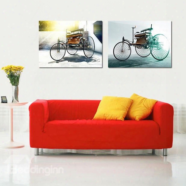 New Arrival Top Selling 2-pieces Of Crystal Film Art Wall Print