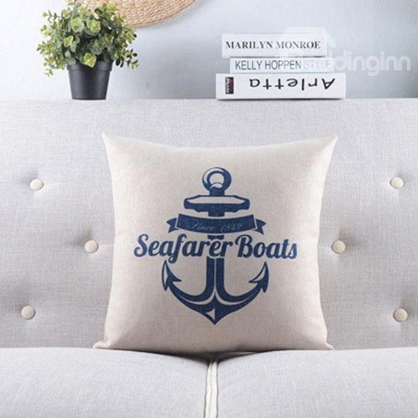 New Arrival Voyage Series-anchor Throw Pillow