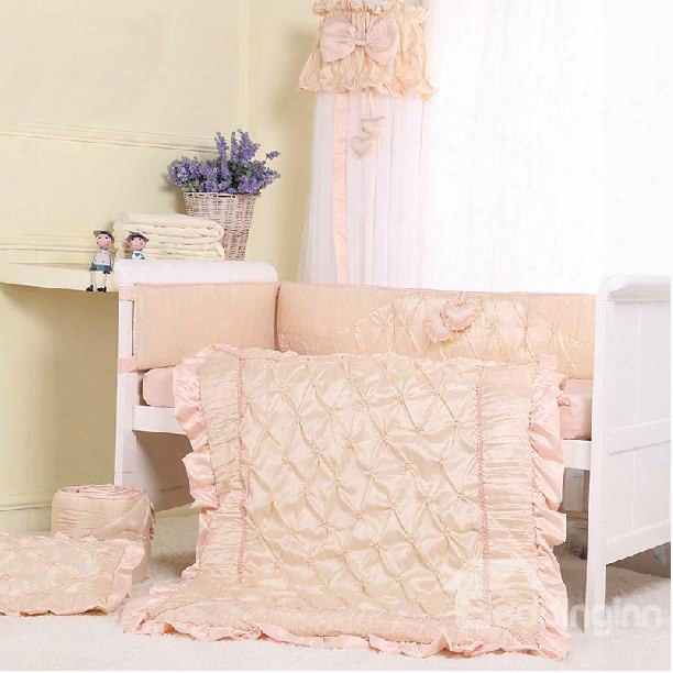 Newborn Princess Super Soft And Elegant Crib Bedding Sets