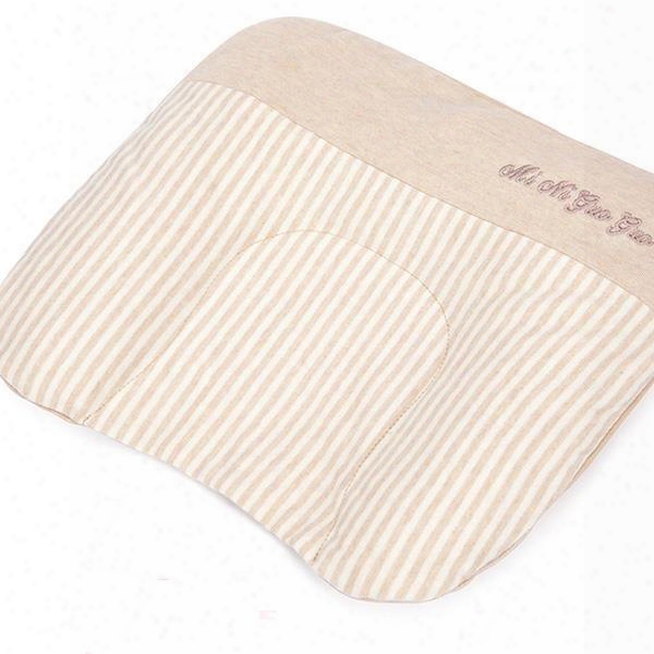 Prevent Flat Head â€␹u-shape Natural Colored Cotton Pink Baby Pillow