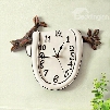 Creative Clock on the Branch Resin Mute Wall Clock