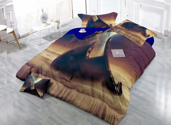 Science Fiction 4-piece High Density Satin Drill Duvet Cover Sets