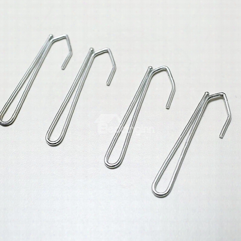 Stainless Steel S-shaped Pleat Curtain Hooks