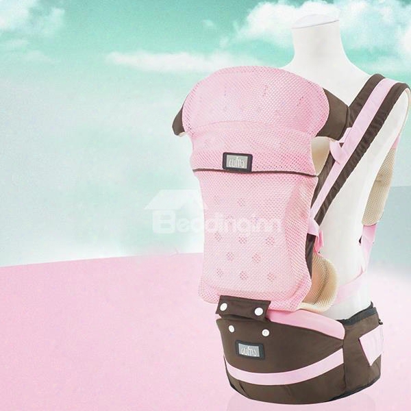 Super Comfortable Breathable Multi Functional Pink Disguise Baby Carrier